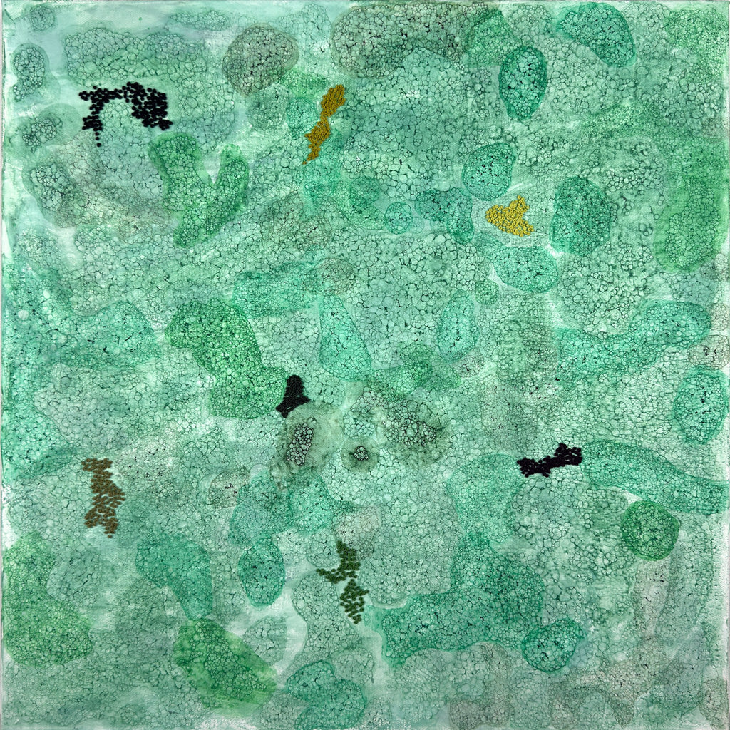 KNOTTY MOSS - 20x20"