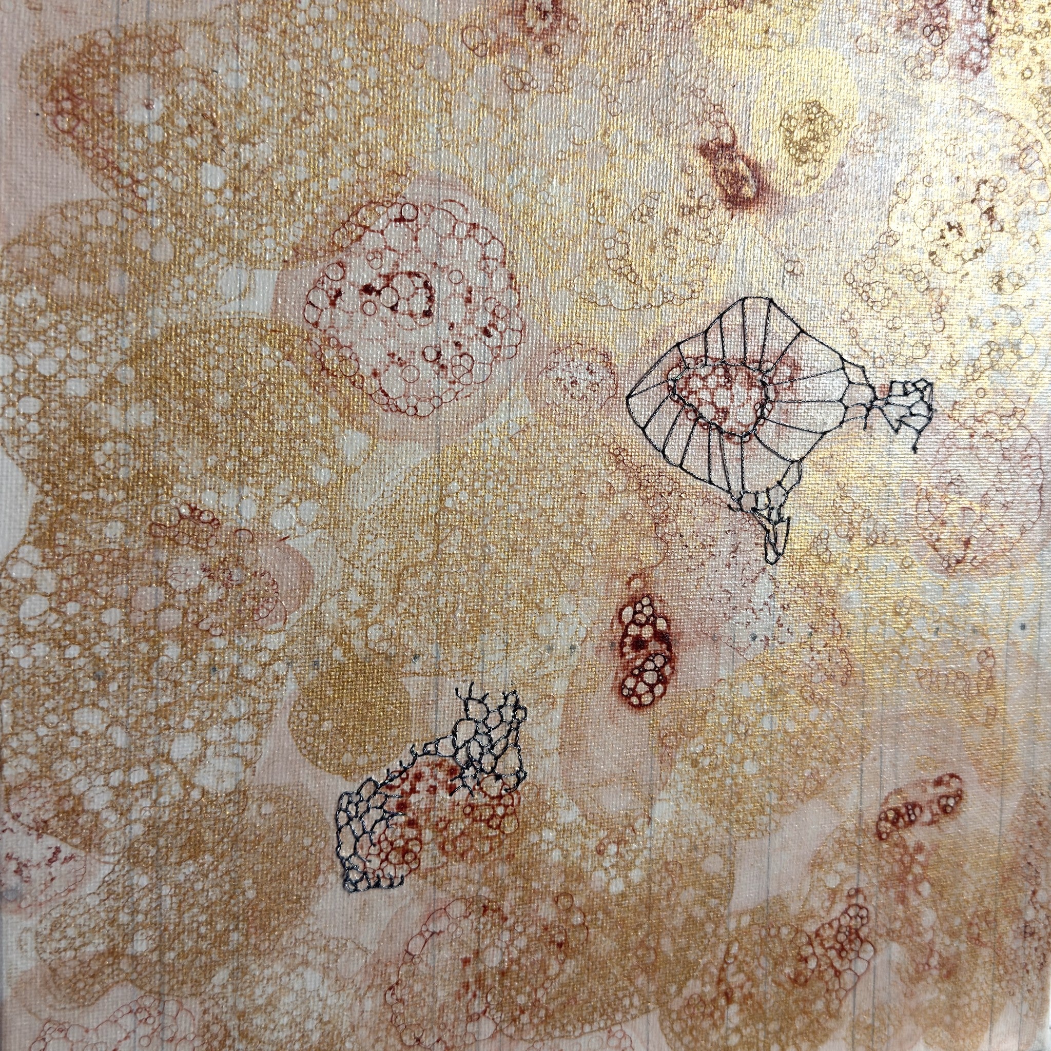 GOLDEN CLOUDS - 20x24