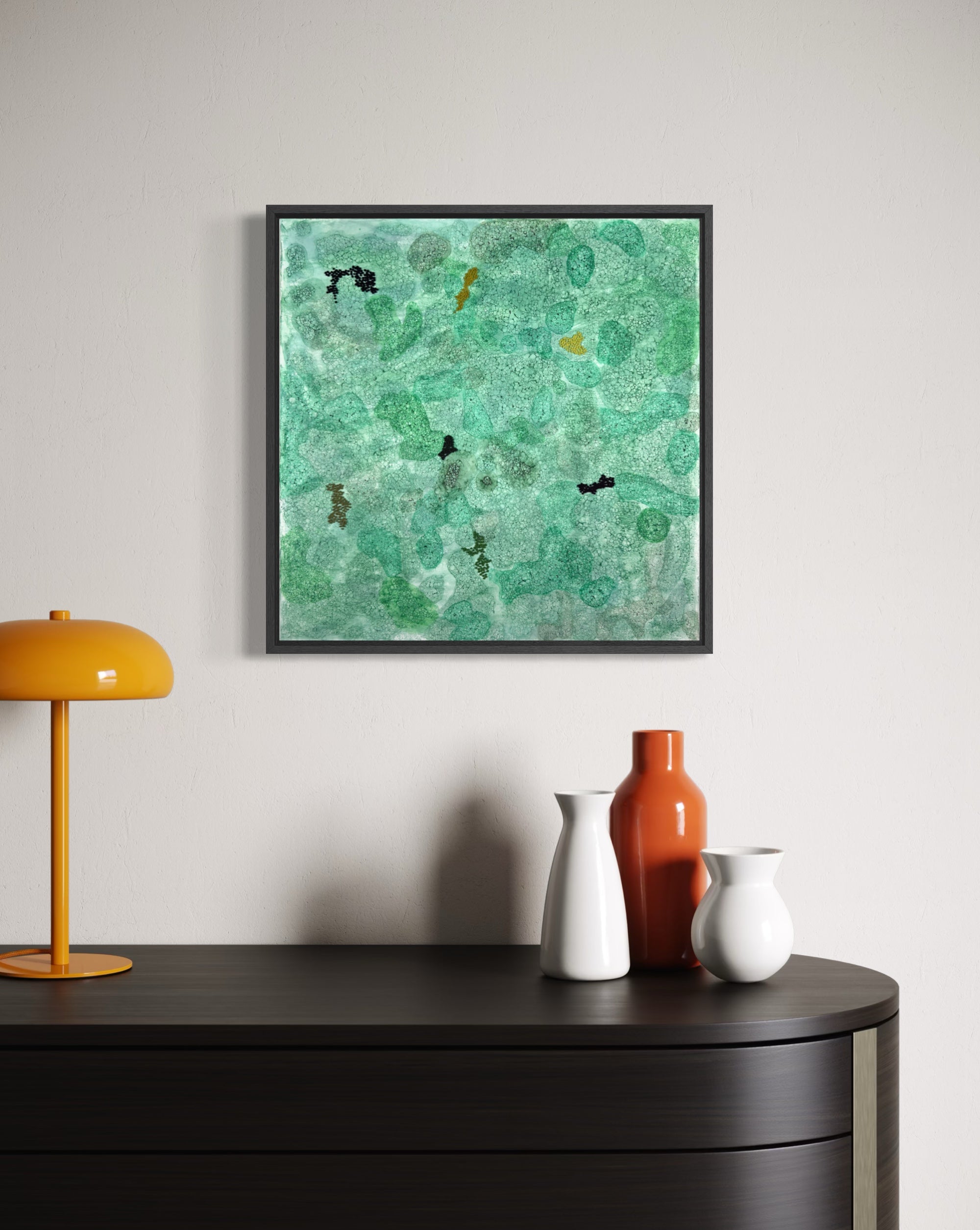 KNOTTY MOSS - 20x20"