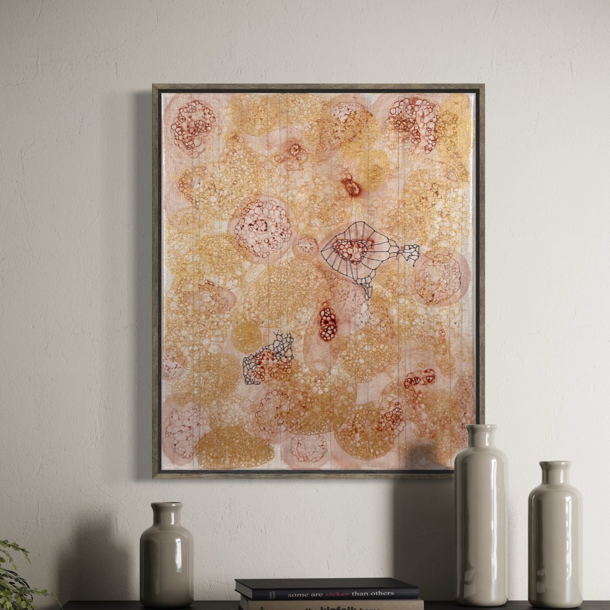 GOLDEN CLOUDS - 20x24